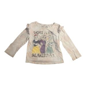 Disney Princess Long Sleeve Shirt - Light Pink